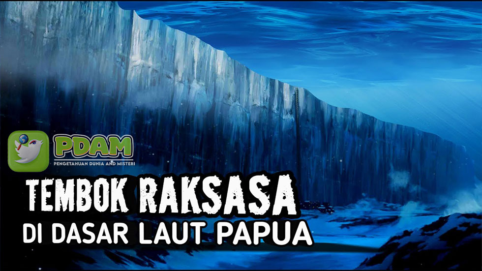 Misteri Tembok Raksasa "Jayapura Wall" Dilaut Papua