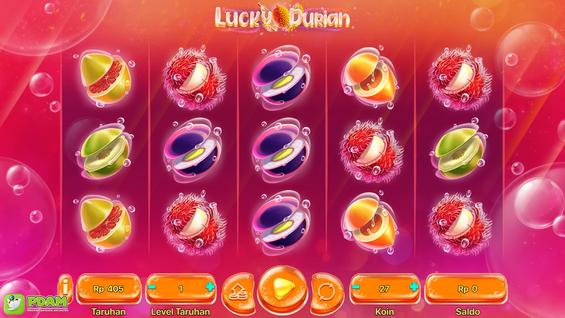 Main Lucky Durian Lebih Gampang Pakai Slot Deposit Pulsa