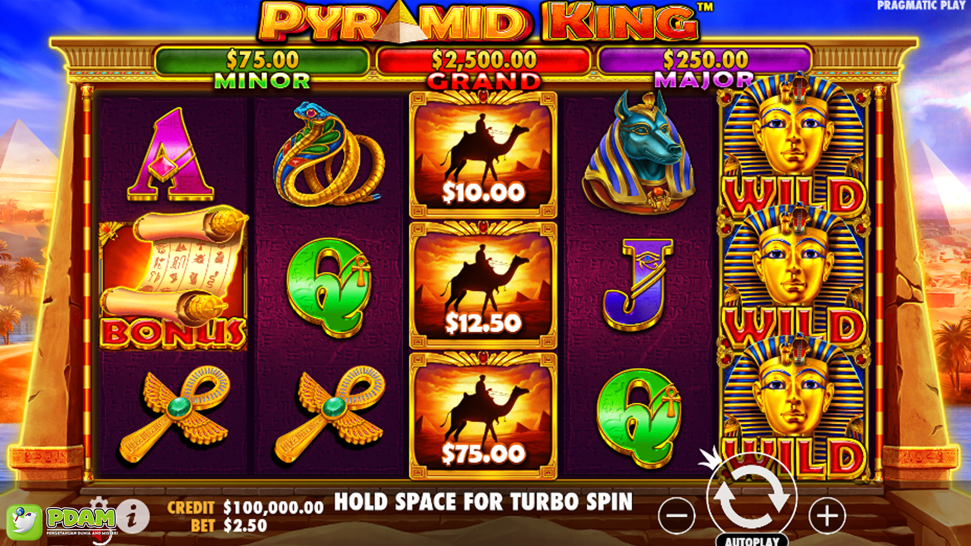 Main Pyramid King di Slot Terpercaya Biar Untung Terus Besar