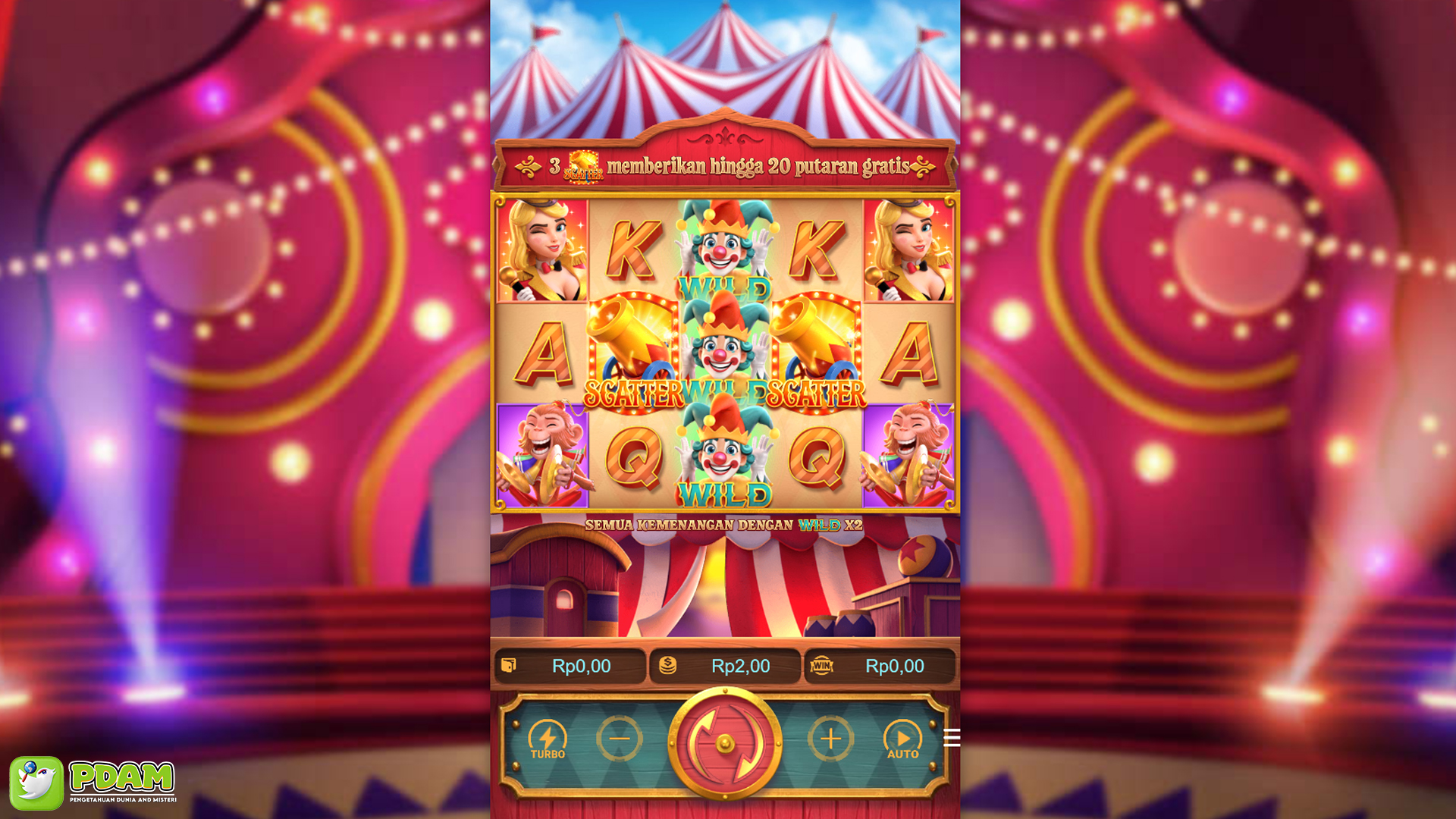 Ruby8000 Link Alternatif Kasih Peluang Untung di Circus Delight