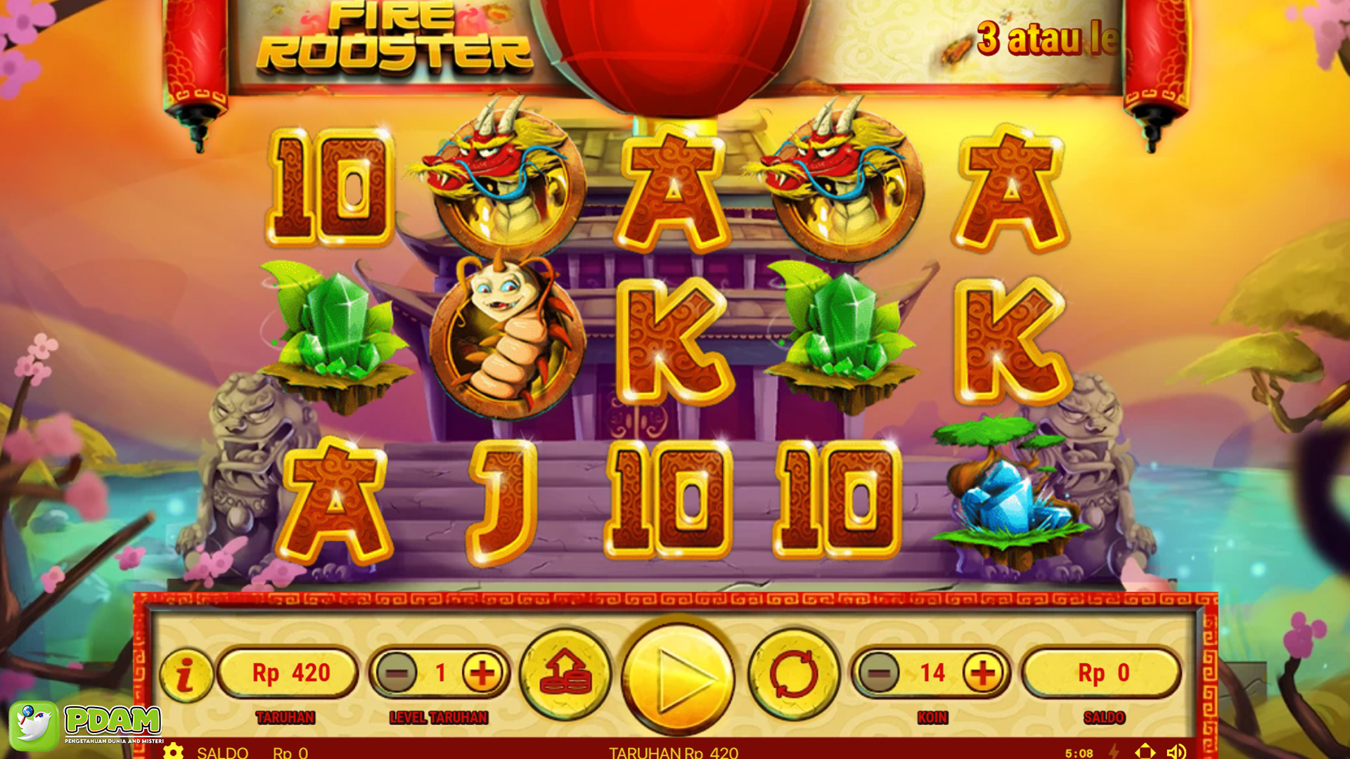 Main Fire Rooster Slot Online Malam Hari, Hasilnya Mengejutkan