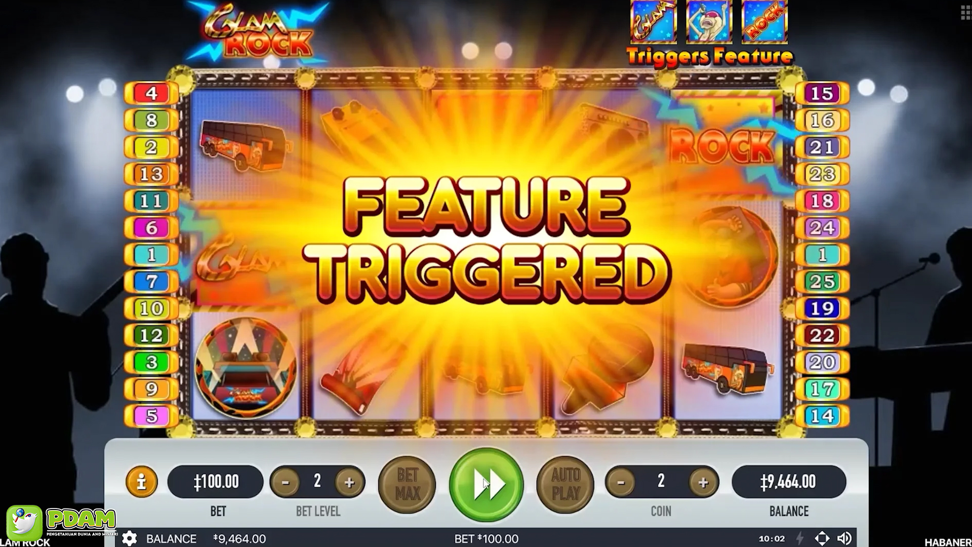 Slot Online Glam Rock Penuh 5 Aksi Cuan Ekstra Non Stop