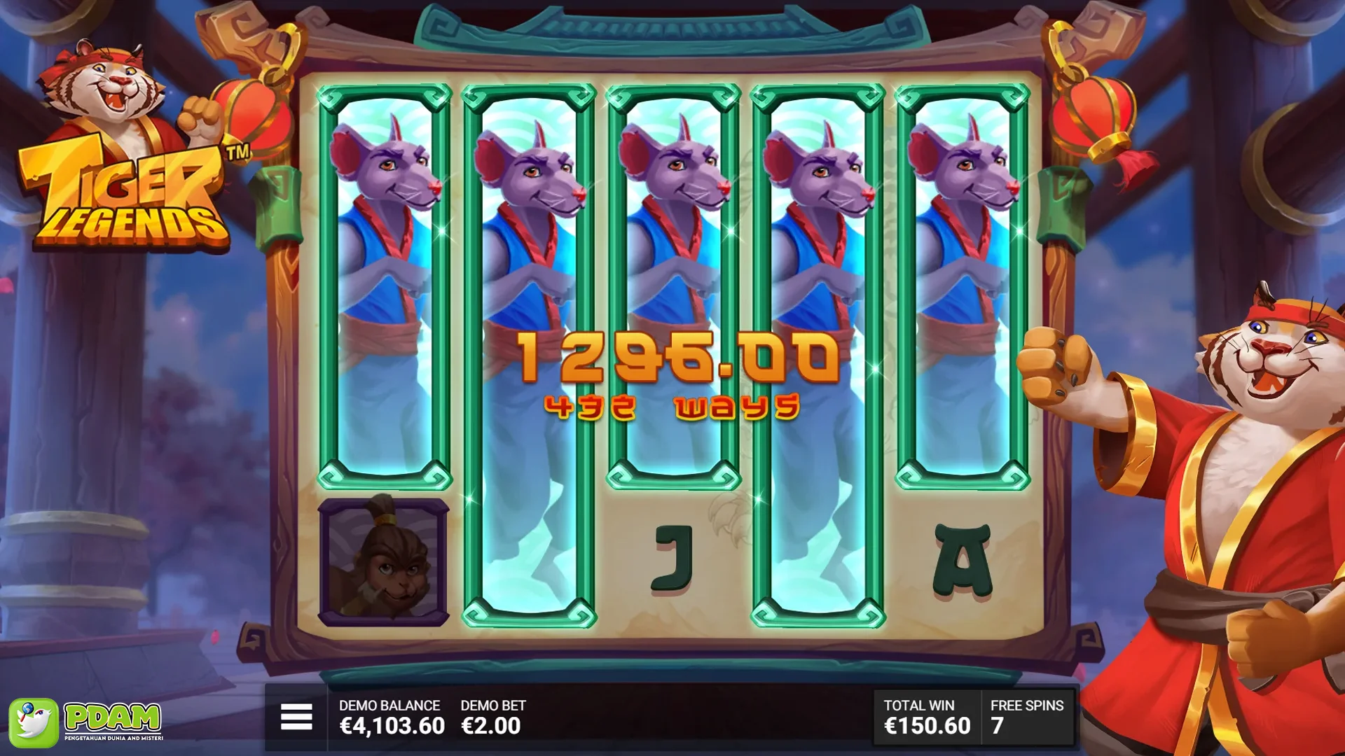 Fresh Banget Tiger Legends Bawa 4 Vibes Baru ke Situs Slot Terbaru